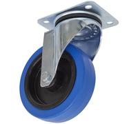 Sealey SCW3125SP Rueda Giratoria Rueda Giratorio Placa Ø125mm