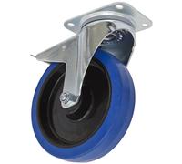 Sealey SCW3200SPL Rueda Giratoria Rueda Giratorio Lámina Total Cerradura Ø200mm