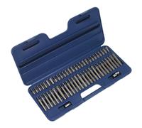 Sealey Seguridad Trx-Estrella / Hex / Ribe / Spline Set de Brocas 56pc 1cm &