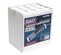 Sealey sgc12 cartucho de grasa, 400 g, Set de 12