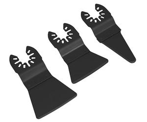 Sealey SMTB3 - Juego de cuchillas raspadoras multiherramienta de cambio rápido de 3 piezas