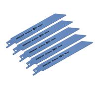 Sealey SRBR622AF Sierra de Sable Hoja Metal 150mm 24tpi - Paquete De 5