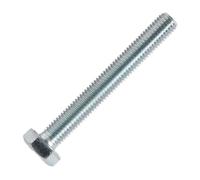 Sealey SS1080 HT Set Tornillo M10 X 80mm 8.8 Cinc din 933 Paquete De 25