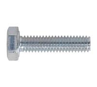 Sealey SS425 HT Tornillo De Ajuste M4 x 25mm 8.8 Zinc DIN 933 Paquete De 50