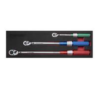 Sealey STW900SET Juego de llaves dinamométricas estilo micrómetro de 3 piezas