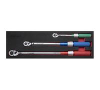 Sealey STW900SET Juego de llaves dinamométricas estilo micrómetro de 3 piezas