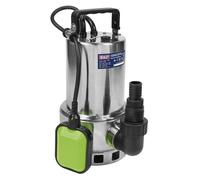Sealey WPS225A Sumergible Inoxidable Bomba de Agua Auto Sucio 225ltr / Mínimo