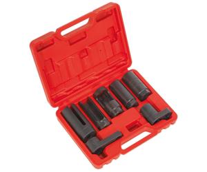 Sealey SX032 Sonda Lambda Enchufe Set 7pc 1cm Y 1.3cmsq Drive