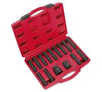 Sealey SX098 - Juego de llaves estándar (tamaño: 1pulgadas, pack de 16)