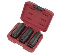 Sealey SX319 3pc 1/2" Sq Drive Juego de llaves de impacto ponderadas