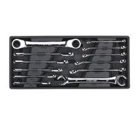 Sealey TBT13 Herramienta Bandeja Con Borde Tuerca Y Llave Carraca Anillo De 12pc
