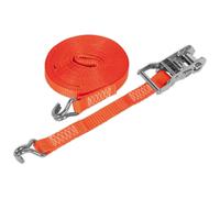 Sealey TD1506J Amarre de Carraca 25mm X 6mtr Poliéster Cinta 1500kg Carga Prueba