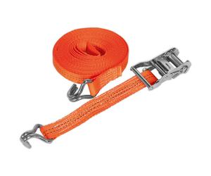 Sealey TD2006J Amarre de Carraca 35mm X 6mtr Poliéster Cinta 2000kg Carga Prueba