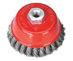 Sealey TKCB100 Giro Nudo Taza Cepillo 100mm M14