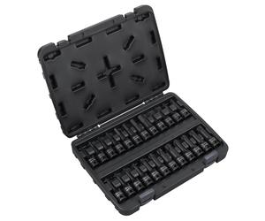Sealey Toma de Impacto Set de Brocas 1.3cmSq Drive 24pc Hex Torx Star Chaveta