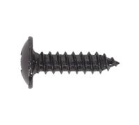 Sealey Tornillo Autorroscante 4.2 x 16mm Rebordeados Cabeza Negro Pozi Pack 100