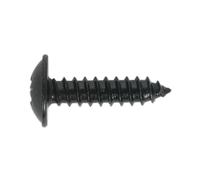 Sealey Tornillo Autorroscante 4.8 x 13mm Rebordeados Cabeza Negro Pozi Pack 100