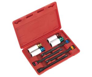 Sealey Torque Stick And Aluminio Rueda Juego de Brocas Impacto 8pc 1.3cmD AK2243