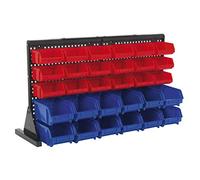Sealey TPS1218 - Estantería con cajas de almacenamiento (30 cajas)