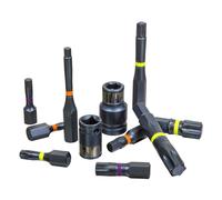 Sealey Trx-Estrella / Hex / Spline Set de Brocas Impacto 28pc 1cm & 1.3cmSq