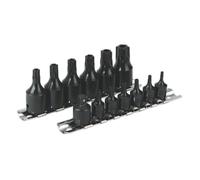 Sealey Trx-Estrella Seguridad Llave de Vaso Juego 13pc 0.6cm & 1cmSq Drive