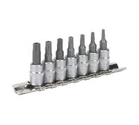 Sealey TRX-TS Security Socket Bit Set 7pc 1/4"Sq Drive