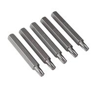 Sealey tx40l5 TRX-Star T40 bit largo, Set de 5