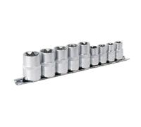Sealey Vaso Torx Juego 9pc 1cm & 1.3cmSq Drive E10-E14 & E16-E24 AK617