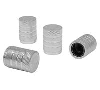 Sealey VCA4 - Tapón de válvula de Aluminio anodizado Plateado, 4 Piezas
