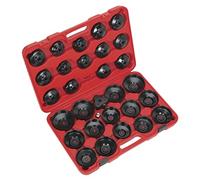 Sealey Tapa Filtro de Aceite Llave Juego 30pc VS7006