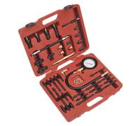 Sealey VSE3155 Gasolina y Diesel Master Compresión Kit Prueba