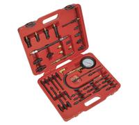 Sealey VSE3155 - Kit de prueba de compresión para vehículos de gasolina y de petróleo