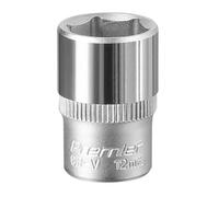 Sealey WallDrive Socket 12mm 1/4"Sq Drive
