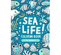 Sealife: Coloring book: Fun and easy