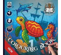 Sealife on Adventures - Colouring Book 1 - Detailed Mandala Style: 50 Designs in 25 Fun Settings for Adults and Kids (Sealife on Adventures (UK))