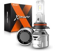 SEALIGHT 9012 Bombillas LED 22000lm 80W 6500K Auto Vehicle, Kit de conversión para Bombillas Blancas frías, Pack de 2