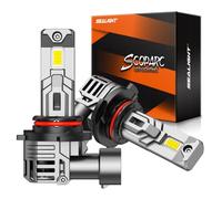 SEALIGHT 9012 LED Bulbs, 26000K Cool White Fog Lights, 60,000+ Hours Lifespan, Easy 3-Minute Plug-N-Play Installation, 2-Pack