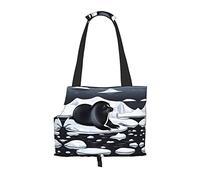 Seals On Ice - Bolsa de hombro para mascotas con estampado de hielo, especialmente diseñada para perros y gatos pequeños, bandolera multifuncional y bolso de mano