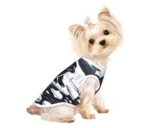 Seals on ice - Camiseta transpirable sin mangas para mascotas M para perros pequeños y gatos, suave, ligera y elegante