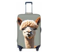 Seals On Ice - Funda de equipaje de viaje para equipaje de 18 a 32 pulgadas, lavable, resistente a los arañazos, Avatar de alpaca, M