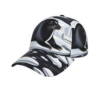 Seals on Ice Gorra de béisbol de malla transpirable, sombrero de sol para deportes al aire libre, adecuado para golf, viajes, uso diario, negro, talla única
