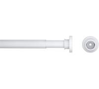 Sealskin Barra Extensible para Cortina de Ducha, 2.8 x 2.8 x 125-220 cm, Acero Inoxidable, Blanco