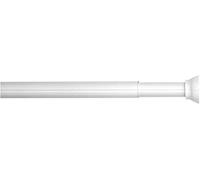 Sealskin Barra Extensible para Cortina de Ducha, 2 x 2 x 155-255 cm, Acero Inoxidable, Blanco