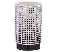 Sealskin Becher Speckles ABS Schwarz/weiß Vaso para el Baño, Negro, 6.9 x 6.9 x 11.4 cm