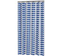 Sealskin Brix cortina de ducha 200x180 cm blanco-azul 210971324