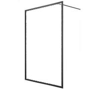 Sealskin Contour mampara de ducha walk-in 140 cm grafito mate/vidrio transparente CDA31386145100