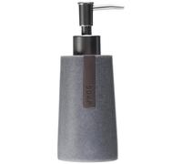 Sealskin Dispensador de Jabón Pierra, 7.3 x 7.4 x 18.5 cm, Polyresin, Gris