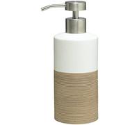 Sealskin Doppio Dispensador de jabón 325 ml independiente Arena, 6.7 x 8.5 x 18 cm