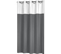 Sealskin Double Cortina de ducha 180x200 cm Poliéster / Algodón Gris