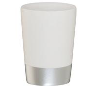 Sealskin Glossy Vaso para cepillos de dientes independiente Plata
